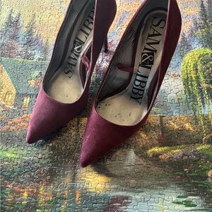 Sam & Libby Maroon Heels